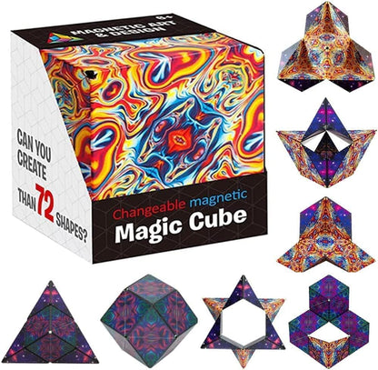 🧩 Magic Cube– The Shape-Shifting Puzzle Box That Everyone Loves!