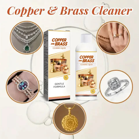 ShineBright™ - Instant Copper & Brass Cleaning Liquid ✨🥇 (Buy 1 Get 1 Free🔥🔥) Limited Period Offer