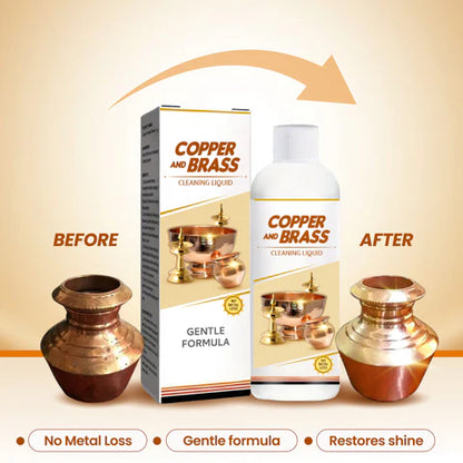 ShineBright™ - Instant Copper & Brass Cleaning Liquid ✨🥇 (Buy 1 Get 1 Free🔥🔥) Limited Period Offer