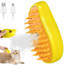 3 in 1 Pet Hair Removal Steam Comb, Perfect for Both Cats & Dogs 🐶🐱