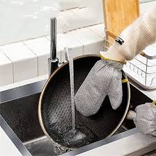 Dish Washing Wire Gloves ( Pack of 1 )