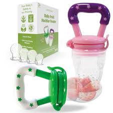 Baby food pacifier