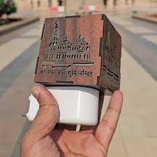 3 IN 1 Ayodhya Ram Mandir Electric Aroma Burner & Night lamp