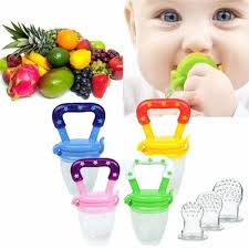 Baby food pacifier