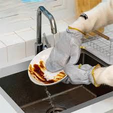 Dish Washing Wire Gloves ( Pack of 1 )