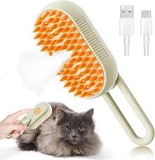 3 in 1 Pet Hair Removal Steam Comb, Perfect for Both Cats & Dogs 🐶🐱